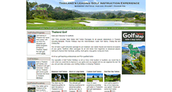 Desktop Screenshot of golfthink.com